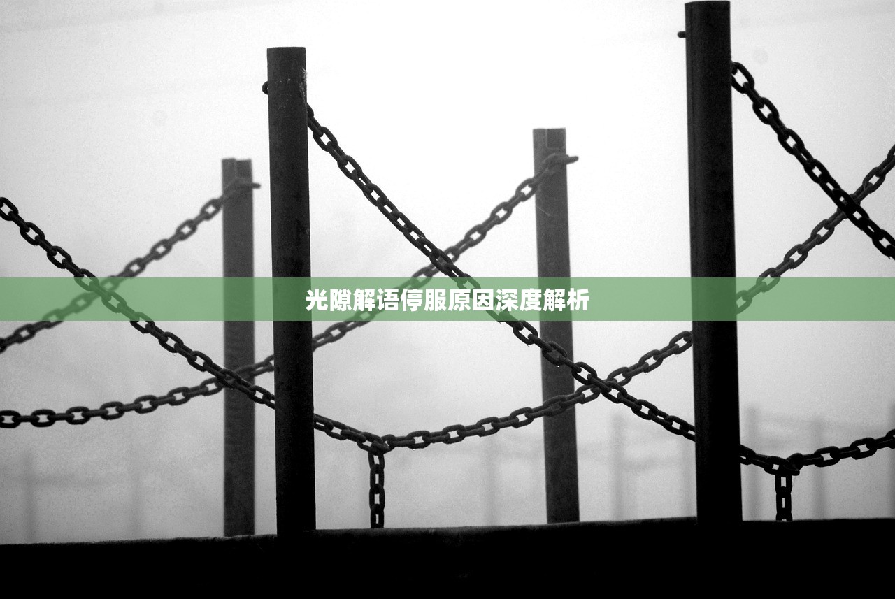 光隙解语停服原因深度解析